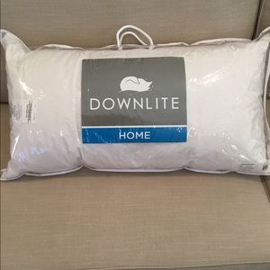 White Goose Down Pillow King Firm Brand New